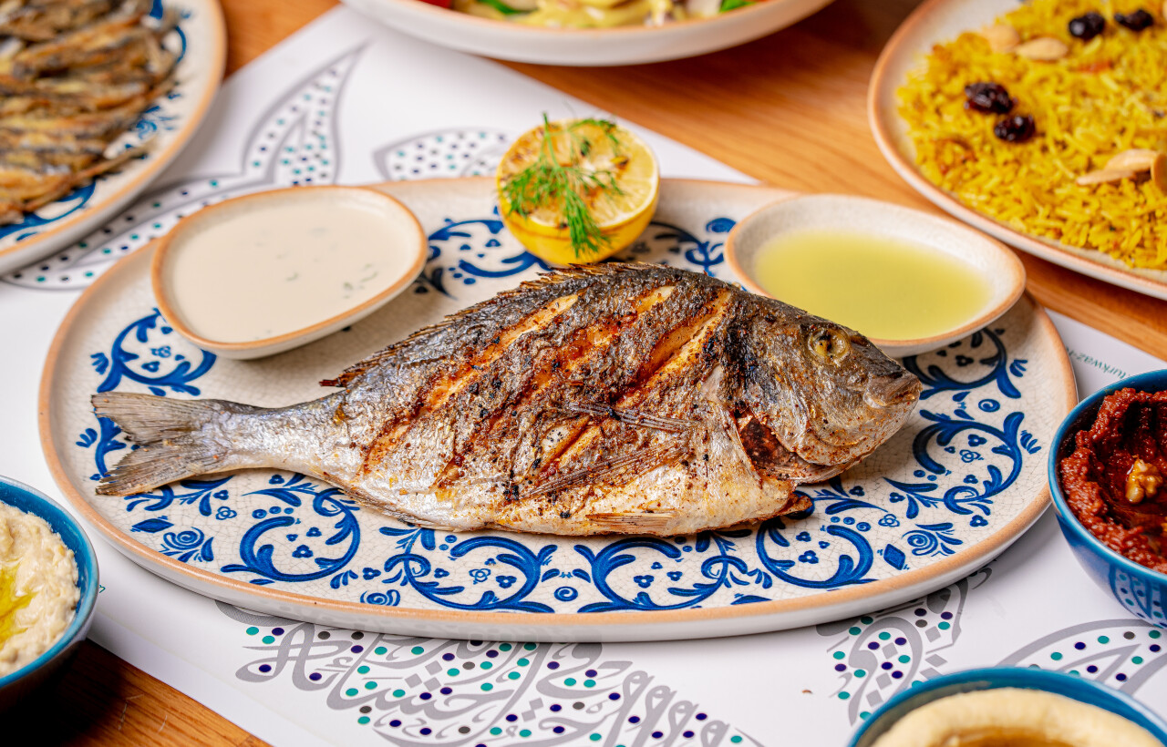 Grilled Sea Bream (300-400 gr)